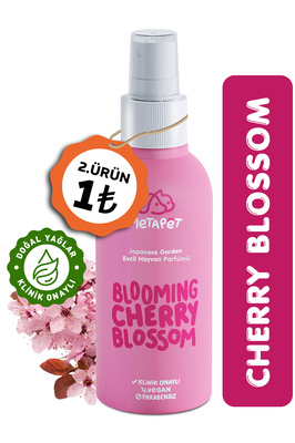 Doğal Japon Kiraz Çiçeği Evcil Hayvan Parfümü , Koku Giderici Sprey, Yavru Köpeklere Uygun 150ml ürün fotoğrafı