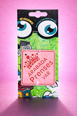 Arabada Prenses Var Tasarımlı Dekoratif Oto Araç Kokusu Bekaks ürün fotoğrafı