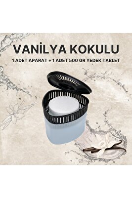 500 gr Nem Alıcılı Ve Rutubet Giderici Aparat Üçgen Vanilya (Tablet Dahil) ürün fotoğrafı