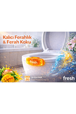 Products Clip 2.5 WC Klozet Koku Giderici Mango Aromalı (Turuncu) ürün fotoğrafı