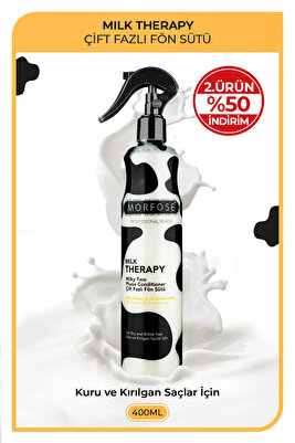 Milk Therapy Çift Fazlı Fön Sütü 400Ml ürün fotoğrafı