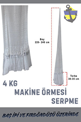 Serpme Makine Örgüsü 4 Kilo 1. Kalite ürün fotoğrafı