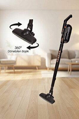 Speedy Pro Du 2100 360 Derece Dönebilen Başlıklı Dikey Süpürge Siyah ürün fotoğrafı