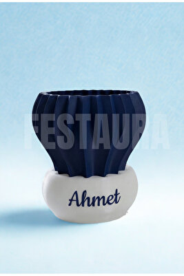 İsimli Bebek Odası Abajuru (G95 Rustik Ampul Hediyedir) ürün fotoğrafı