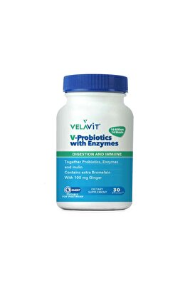 V-Probiotics With Enzymes 30 Kapsül ürün fotoğrafı