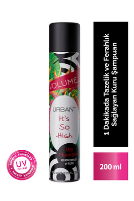 Tropik Kokulu Hacimlendirici Kuru Şampuan - Vegan - Uv Korumalı - 200 ml ürün fotoğrafı