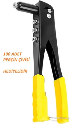Perçin Tabancası, El Perçin Makinesi ,perçin Çivisi Hediyeli (100 ADET) ürün fotoğrafı