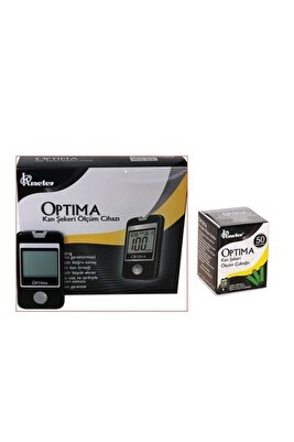 Şeker Ölçüm Cihazı + 1 Kutu Şeker Ölçüm Stribi (50 Adet) ürün fotoğrafı