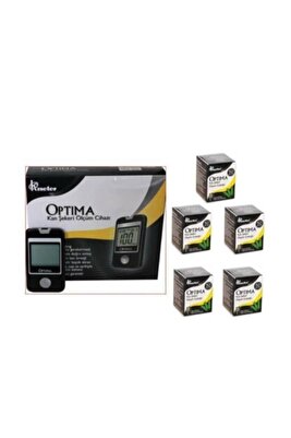 Dijital Ölçüm Cihazları Şeker Ölçüm Cihazı + 5 Kutu Strip (50'li) 5 Yıl ürün fotoğrafı
