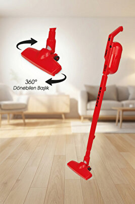 Speedy Pro Du 2100 360 Derece Dönebilen Başlıklı Dikey Süpürge Kırmızı ürün fotoğrafı