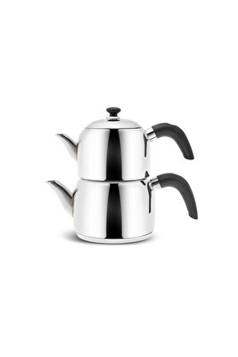 Edge Mini Indüksiyon Tabanlı Çaydanlık Takımı Siyah ürün fotoğrafı