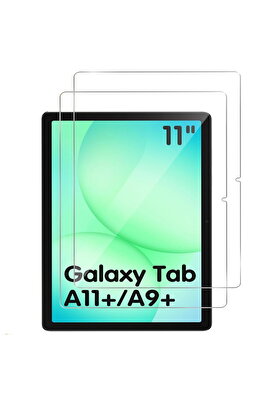 Samsung Galaxy Tab A11+ Plus / A9+ Plus 11 Inç Ekran Koruyucu Nano Kırılmaz Şeffaf Esnek Cam(Uyumlu) ürün fotoğrafı