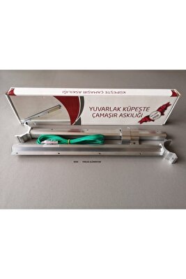 Alüminyum Balkon Çamaşırlık Kurutmalık Çamaşır Askısı (İP HEDİYELİ) CK-0123 ürün fotoğrafı