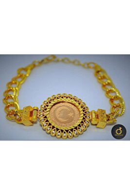 22 AYAR 0.50 GRAM ALTINLI BİLEKLİK BIL0505 ürün fotoğrafı