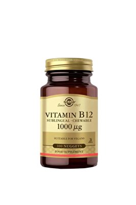 Vitamin B12 1000 Mcg 100 Tablet ürün fotoğrafı
