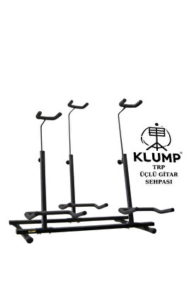 3'lü ( Üçlü ) Gitar Sehpası Gitar Standı ürün fotoğrafı