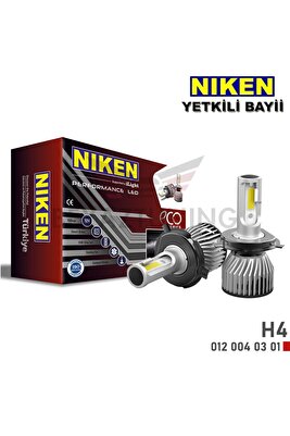 H4 Led Xenon Far Ampulü Eco Niken 8000 Lümen ürün fotoğrafı
