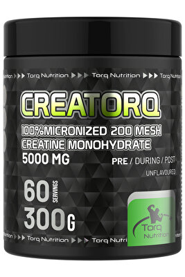 Creatorq %100 Micronized Creatine Monohydrate 300 Gr - Aromasız ürün fotoğrafı