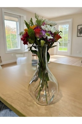 Vıljestark Dekoratif Cam Vazo, 17 Cm ürün fotoğrafı