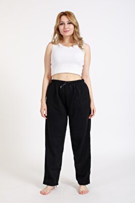 Kadın 400-2 Büyük Beden Cepli Polar Alt ürün fotoğrafı