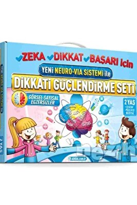 Adeda 2 Yaş Dikkat Güçlendiren Set - 2 Yaş Için Dikkat Güçlendirme ürün fotoğrafı