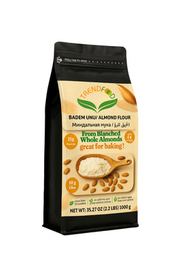 (1 KG) Öğütülmüş %100 Beyaz Tatlı Badem Unu*glutensiz Doğal*güvenli Gıda ürün fotoğrafı