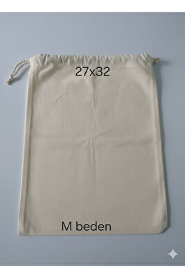 Bitkisel Süt Torbası Organik Yoğurt Süzme Kesesi Yıkanabilir Natural Tekstil Sütbezi 27X32cm ürün fotoğrafı