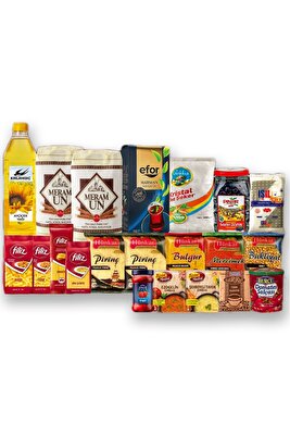 Ramazan Gıda Erzak Kumanya Yardım Kolisi - Süper Paket ürün fotoğrafı