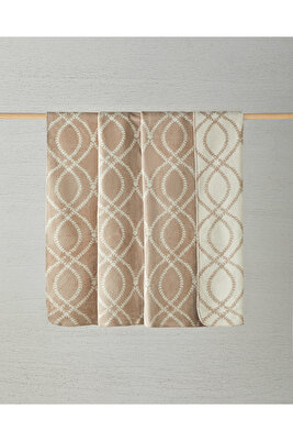 William Pamuklu King Size Battaniye 220x240 cm Bej ürün fotoğrafı