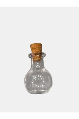 50 Adet Mantar Tıpalı Cam Şişe KINA NİKAH DÜĞÜN ürün fotoğrafı