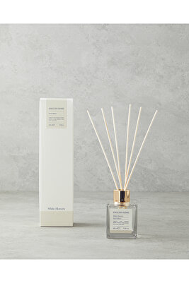 Beyaz Çiçekler Çubuklu Oda Kokusu 100 ml ürün fotoğrafı