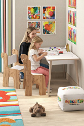 Çocuk Oyun Etkinlik Çalışma Masası Aktivite Masası ürün fotoğrafı