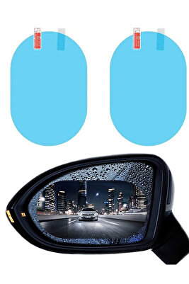 Yağmur Suyu Kaydırıcı Oto Cam Film Araç Yan Dikiz Aynası Buğu Önleyici Araba Su Tutmaz Film ürün fotoğrafı