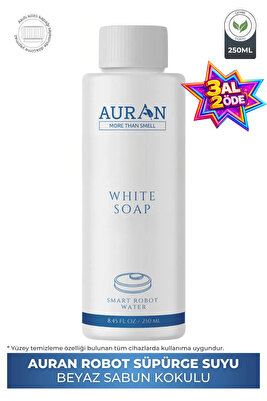 Beyaz Sabun Akıllı Robot Süpürge Suyu,sprey Mop Suyu,robot Süpürge Deterjanı Yüzey Temizleyici 250ml ürün fotoğrafı
