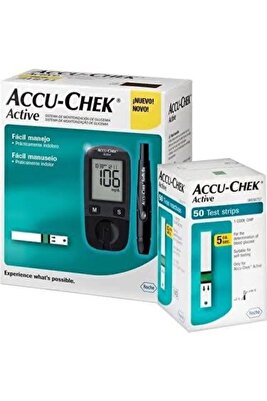 Accu Chek Activ Cihaz + 50 li Activ Strip ürün fotoğrafı