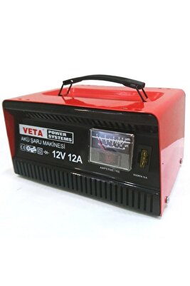 Vt3421 Akü Şarj Makinesi 12v Akü Şarj Aleti ürün fotoğrafı