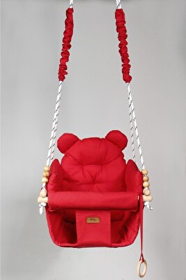 Concon Bebe Çocuk Pufy Emniyet Kemerli Salıncak Çocuk Salıncak ürün fotoğrafı