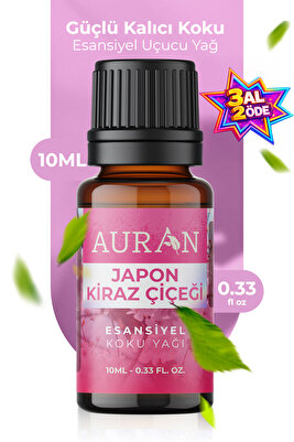 Japon Kirazı Esansiyel Uçucu Koku Yağı Difüzör Esansı Buhurdanlık Yağı Aromaterapi Yağı 10ml ürün fotoğrafı