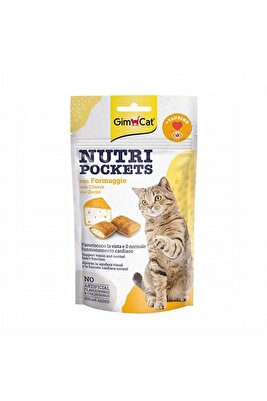 Nutri Pockets Peynir Taurin Kedi Ödül Maması Tablet 1 Adet 60 Gr ürün fotoğrafı