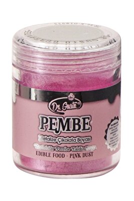 Yenilebilir Yaldızlı Sim Boya Pembe 10 Gr ürün fotoğrafı