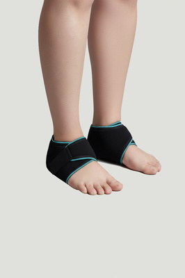 TOPUK ÇORABI 2'Lİ TOPUK DİKENİ SİLİKON DESTEKLİ GİYİLEBİLİR ÇORAP 2 ADET (SAĞ,SOL) ürün fotoğrafı