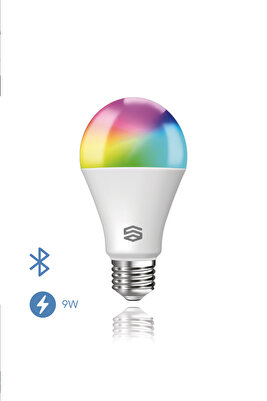 Akıllı Rgb Led Ampul Bluetooth 16m Renk, Ayarlanabilir Parlaklık ürün fotoğrafı