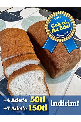 Rolla Gluten-free Glütensiz Laktozsuz Vegan Baton Beyaz Ekmek ürün fotoğrafı