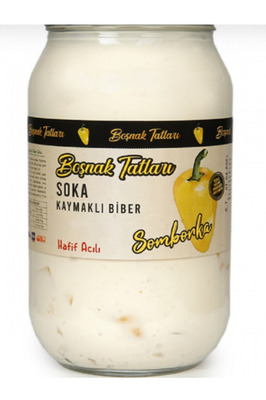 Soka Kaymaklı Boşnak Somborka Biberi Turşusu 950 gr ürün fotoğrafı