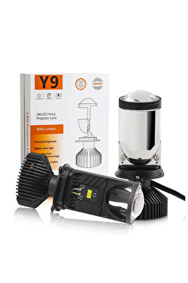 Y9 H4 Bi-Xenon Mercekli Ampul Süper Beyaz 36-50W/5000-8000LM/6000K BR0410318 ürün fotoğrafı