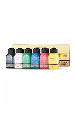 Canlı Renkler 6x75ml Akrilik Boya Seti ürün fotoğrafı