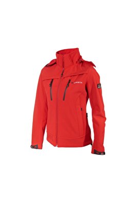 Outdoor Kapüşonlu Kadın Softshell Ceket ürün fotoğrafı