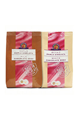 Sütlü Damla 1Kg ve Beyaz Damla 1Kg ürün fotoğrafı