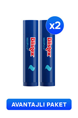 Medplus Stick - Kuruyan Ve Çatlayan Dudaklar Için Yoğun Bakım Dudak Kremi X2 ürün fotoğrafı