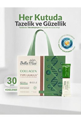 %100 Saf ve Doğal 5 Tip Kolajen Tip 1, Tip 2, Tip 3, Tip 5, Tip 10 ve Vitamin İçeren Diyet Takviyesi ürün fotoğrafı